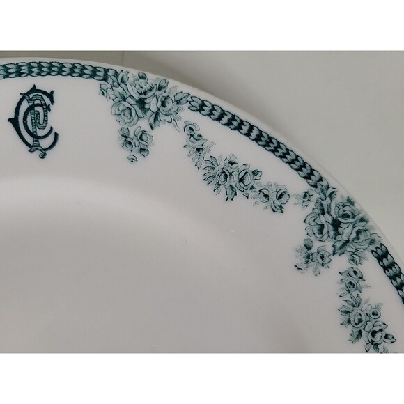 1900s The Park Candy Co Warren Ohio‎ Restaurant Ware Plate Shenango China Hughes - Picture 3 of 8